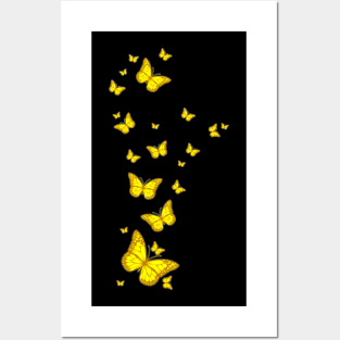 Butterflies in my Stomach Posters and Art